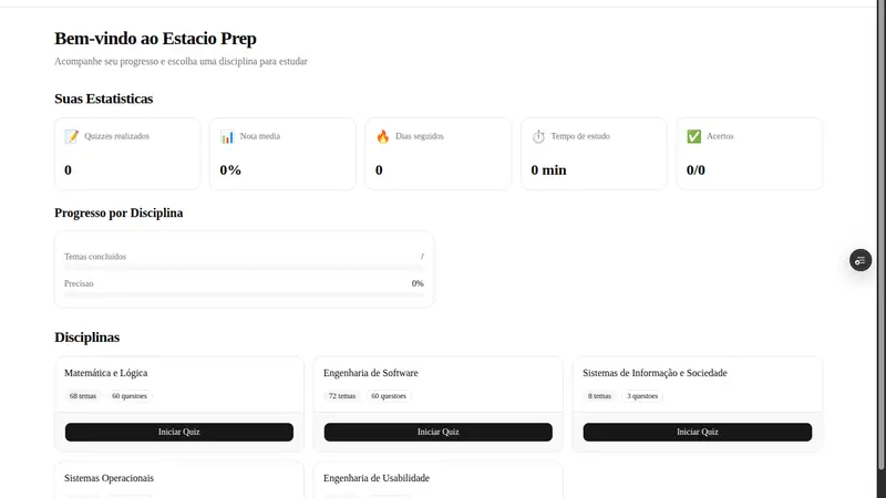 Estacio Prep screenshot