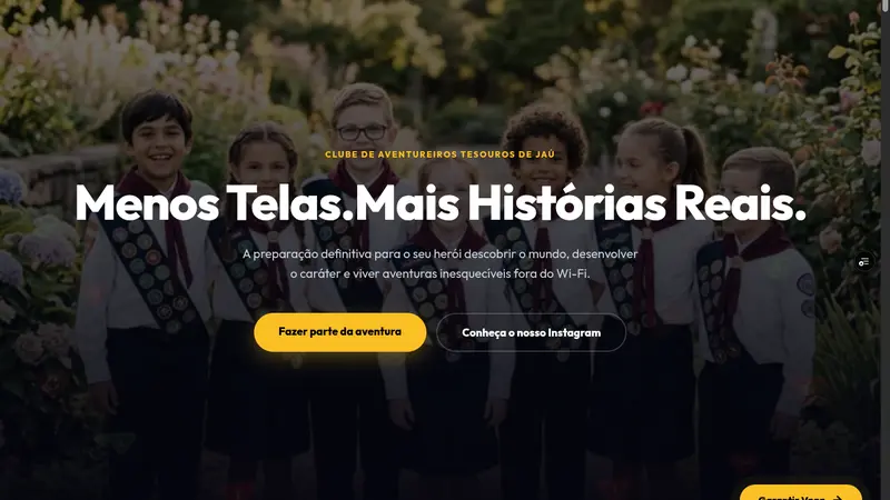 Tesouros Portal screenshot